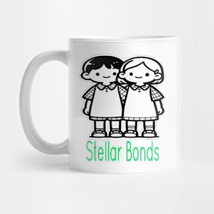 Stellar Bonds - Unbreakable Sibling Link Mug